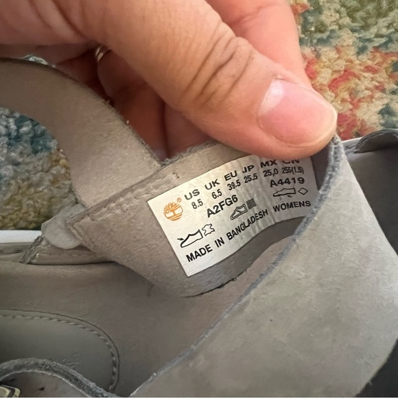 Timberland Womens Safari Dawn Taupe Flatform Sandals 8.5 Medium - Picture 4 of 8